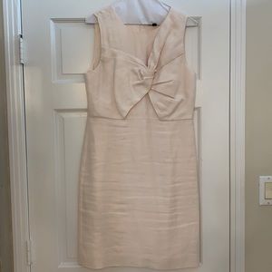 Pink linen J. Crew dress size 6